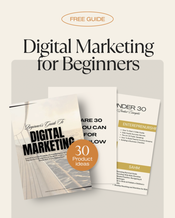 FREE Beginners Guide To Digital Marketing