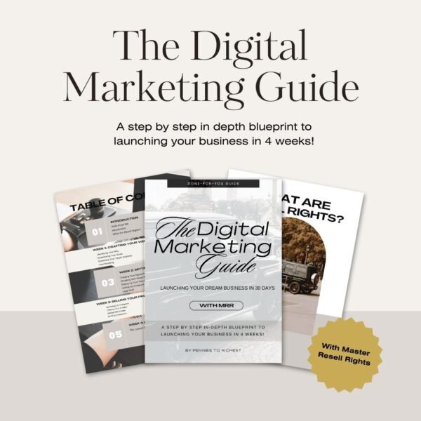 The Digital Marketing Guide with MRR